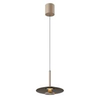Artdelight Hanglamp Madison 1 lichts Ø 22 cm comfortlift champagne