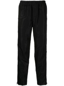 Black Comme Des Garçons pantalon à détails de zips - Noir