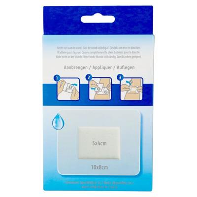 Febelcare Med3 Zelfklevend Steriel Verband 8x10cm 5 Stuks