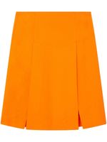 Stella McCartney jupe fendue à coupe mi-longue - Orange