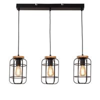 Searchlight Industriële eetkamer lampVision - 81953-3BK Searchlight Industriële eetkamer lampVision - 81953-3BK