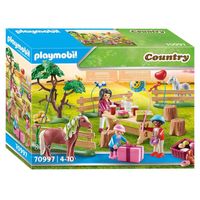 Country - Kinderverjaardagsfeestje op de ponyboerderij Constructiespeelgoed - thumbnail