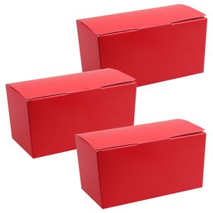 Cadeaudoosje/bonbondoosje - 11 x 5 cm - Bruiloft bedankje - 50x stuks - rood - 125 gram