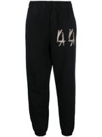 44 LABEL GROUP pantalon de jogging à logo imprimé - Noir