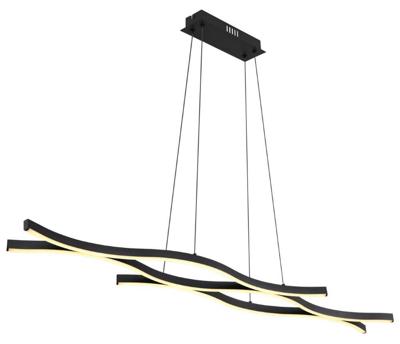 Globo HanglampGeronimo zwart - 67206H
