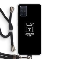 Hello: Samsung Galaxy A71 Transparant Hoesje met koord
