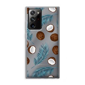 Kokosnoot roze: Samsung Galaxy Note 20 Ultra / Note 20 Ultra 5G Transparant Hoesje