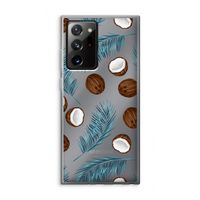 Kokosnoot roze: Samsung Galaxy Note 20 Ultra / Note 20 Ultra 5G Transparant Hoesje