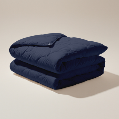 Sale: -40% | Wasbaar Easy Dekbed Zonder Overtrek - Zonder Overtrek - 4 Seizoenen - Navy - Dekbed-Discounter.nl