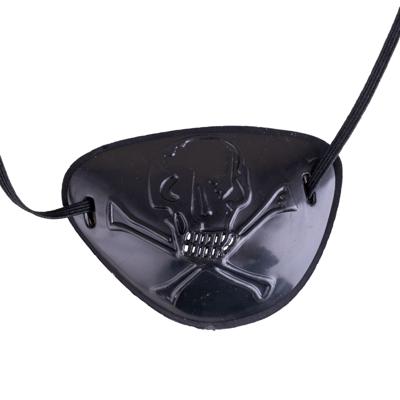 Espa Piraten ooglapje - met elastiek - kunststof - piraat thema - carnaval