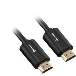 Sharkoon HDMI/HDMI 4K, 12.5m HDMI kabel 12,5 m HDMI Type A (Standaard) Zwart