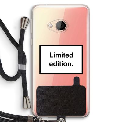 Limited edition: HTC U Play Transparant Hoesje met koord