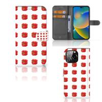 iPhone 14 Pro Max | Book Cover | Paprika Red