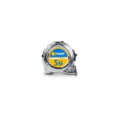 Ivana 55231 Rolbandmaat verchroomd - 5m x 19mm