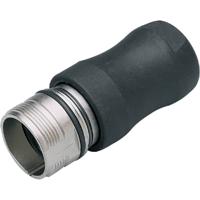 ifm Electronic E60124 Sensor/actuator connector, niet geassembleerd Aantal polen (sensoren): 12 Bus, recht 1 stuk(s)