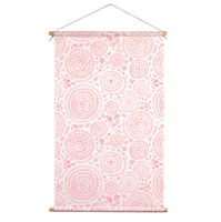 Textielposter Ibiza Licht Roze 120x60cm. - thumbnail