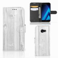 Samsung Galaxy A5 2017 | Book Style Case | White Wood Samsung Galaxy A5 2017 | Book Style Case | White Wood