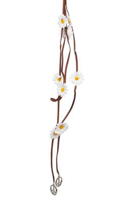 Haarband bruin hippie