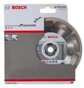 Bosch Accessoires Diamantdoorslijpschijf Standard for Concrete 230 x 22,23 x 2,3 x 10 mm 10st - 2608603243