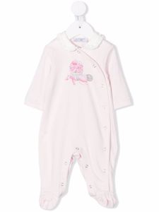 Monnalisa pyjama à imprimé graphique - Rose