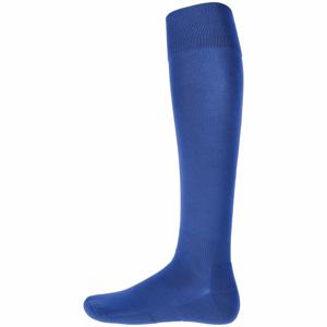 Hoge kniekousen - Blauw - Verkleed sokken - Dames/heren - 1 paar - polyester/elasthan