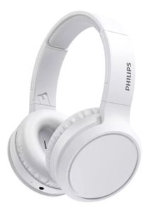 Philips 5000 series TAH5205WT/00 hoofdtelefoon/headset Hoofdtelefoons Draadloos Hoofdband Muziek USB Type-C Bluetooth Wit