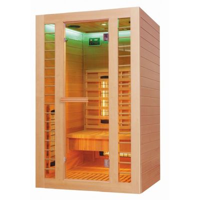 Badstuber Safir infrarood sauna 120x105cm 2 persoons Badstuber Safir infrarood sauna 120x105cm 2 persoons