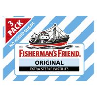 Fisherman's Friend Original suikervrij 3-pack 25 Gram