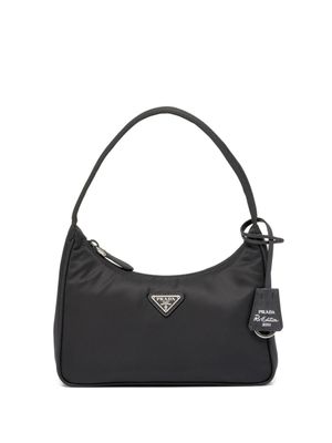Prada mini sac porté épaule Re-Edition - Noir