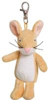 Aurora sleutelhanger muis junior 11,5 cm pluche bruin - thumbnail
