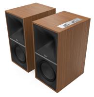 Klipsch: The Sevens Actieve Boekenplank Speakers - Walnoot - thumbnail