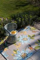 Wedgwood - Spring Lotus Grey outdoor 438504 - 250x350 cm Vloerkleed