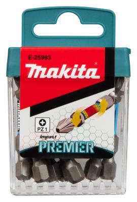 Makita Accessoires Slagschroefbits PZ1x50mm | Impact Premier | 10 stuks - E-25993