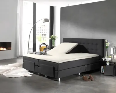 Dreamhouse Splittopper Katoen Hoeslaken Creme 180 x 210 cm