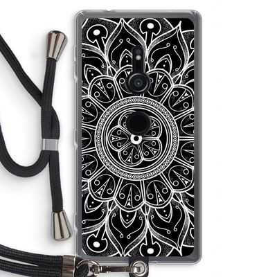 Roses Are Red: Sony Xperia XZ2 Transparant Hoesje met koord