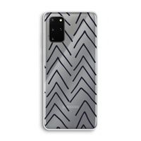 Marrakech Arrows: Samsung Galaxy S20 Plus Transparant Hoesje