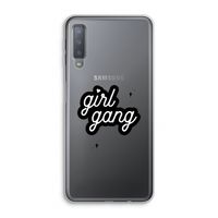Girl Gang: Samsung Galaxy A7 (2018) Transparant Hoesje Girl Gang: Samsung Galaxy A7 (2018) Transparant Hoesje