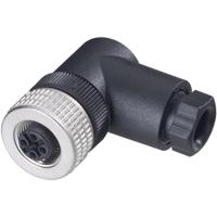 Hirschmann 933 172-100-1 Sensor/actuator connector, niet geassembleerd M12 Aantal polen (sensoren): 4 Bus, haaks 1 stuk(s)