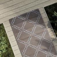 VidaXL Buitenkleed arakil 80x250 cm polypropeen bruin