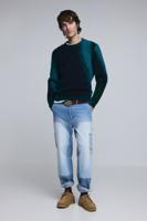 Patch-spijkerbroek - BLUE - 36