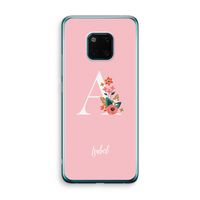 Pink Bouquet: Huawei Mate 20 Pro Transparant Hoesje Pink Bouquet: Huawei Mate 20 Pro Transparant Hoesje