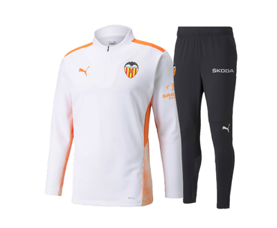 Valencia CF Trainingspak Senior 2021-2022 - Maat M - Kleur: Wit | Soccerfanshop