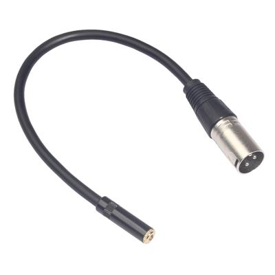 TC227K17-03 3.5 mm female naar XLR male audio kabel lengte: 0.3 m