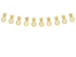Ananas Slinger Aloha Metallic goud
