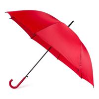 Automatische paraplu - rood - dia 107 cm - 82 cm lang - regen - polyester/metaal