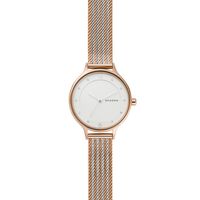 Horlogeband Skagen SKW2749 Roestvrij staal (RVS) Rosé 12mm - thumbnail