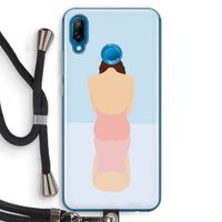 Mirror: Huawei P20 Lite Transparant Hoesje met koord