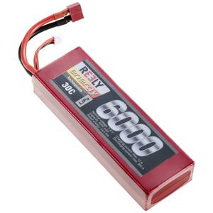 Reely LiPo accupack 7.4 V 6000 mAh Aantal cellen: 2 30 C Hardcase T-stekkersysteem