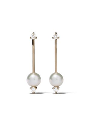 Mizuki boucles d'oreilles Sea of Beauty en or 14ct