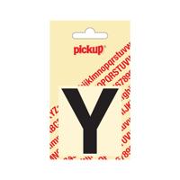 Deco letter y helvetica zwart 60 mm Pickup - Pickup